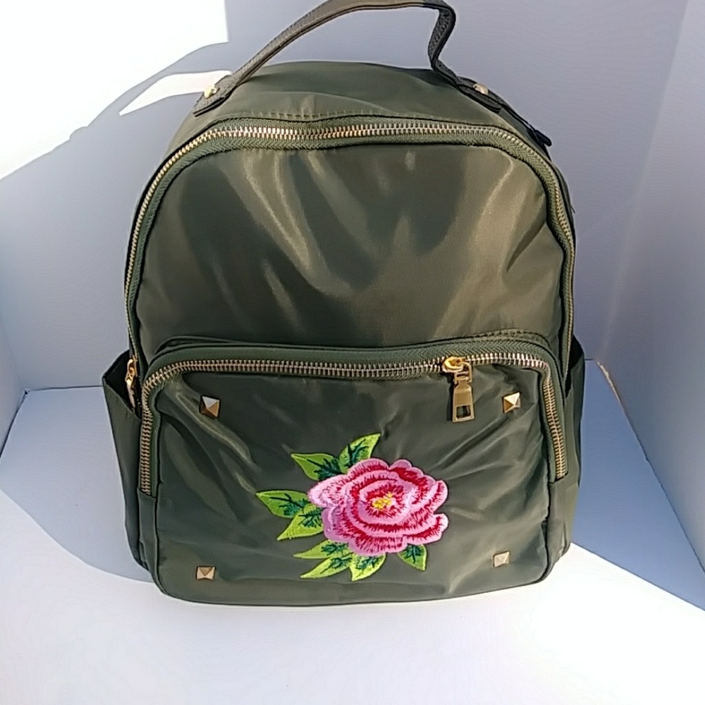 Trendy olive Backpack